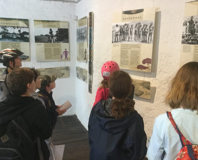 learning about the aboriginals at rottnest