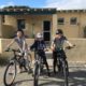 cycling trio - primary school students freo