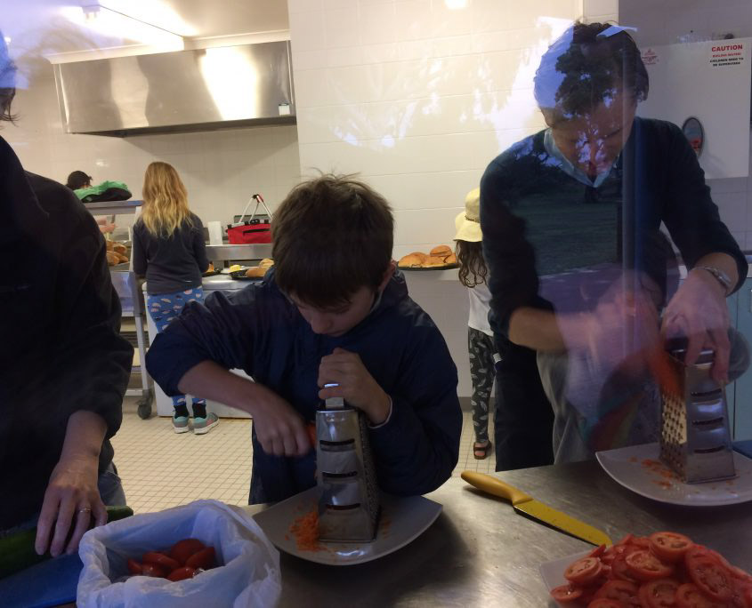 Lance Holt students on Ern Halliday camp