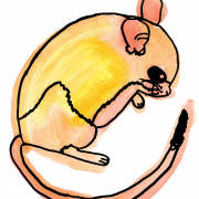 drawing of a mouse